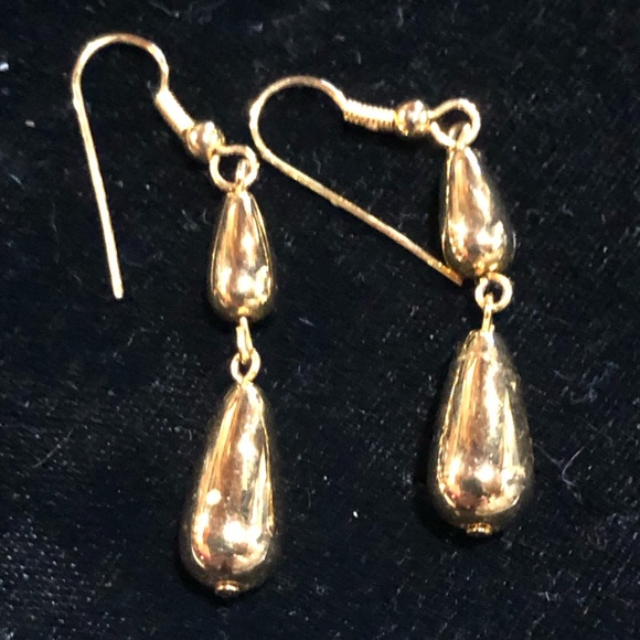 Gold Tone Dangles - Picture 2 of 2
